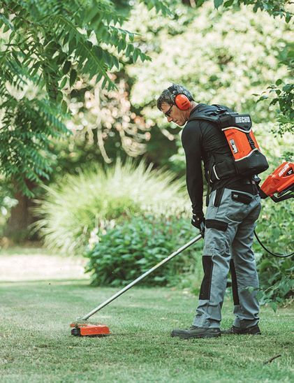 Echo battery trimmer discount